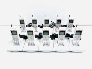 【即決】HITACHI 日立 デジタルコードレスビジネスフォン 10台セット 2013年製 HI-D5PS　W2065002