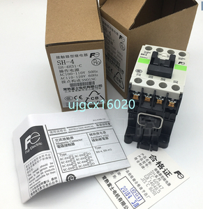 新品★ 富士電機　電磁接触器 SH-4 AC220V (2A2B ,3A1B , 4A 3種あり）