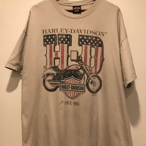 《送料込み》サイズ2XLUSA製 00s vintage HARLEY DAVIDSON Tシャツ ハーレーダビッドソン ビンテージ ヴィンテージ アメカジ 古着