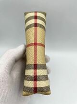 バーバリー　ポーチ　ブラウン　PVC チェック　未使用品　マルチケース　財布　化粧ポーチ　レディース　メンズ　BURBERRY コインケース_画像5