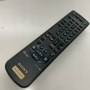 bK-34-105　SONY ソニー RM-J218 テレビ/ビデオリモコン　赤外線発信確済み