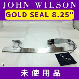 [ wholesale price .2 discount ] Gold seal 8.25 -inch old product unused goods free shipping figure skating blade John Wilson JOHN WILSON B