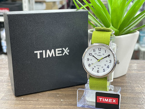 TIMEX/タイメックス 腕時計 シンプル文字盤 30気圧 TW2P65900 ケース40ｍｍ ベルト幅20ｍｍ クォーツ式 アナログ 白文字盤