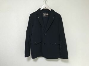  beautiful goods genuine article Hysteric Glamour HYSTERICGLAMOUR nylon tailored jacket American Casual Surf business suit men's navy blue navy lock M made in Japan 