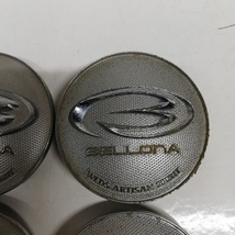 ◆全国送料無料◆ Weds Bellona ウェッズ ベローナ ホイールセンターキャップ シルバー 直径 64mm BW002 社外品 センターキャップ 4ケ_画像3