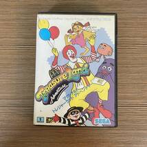 SEGA mega drive マクドナルド トレジャーランド MD 【メガドライブ】McDonald Treasure Land 箱説付_画像1