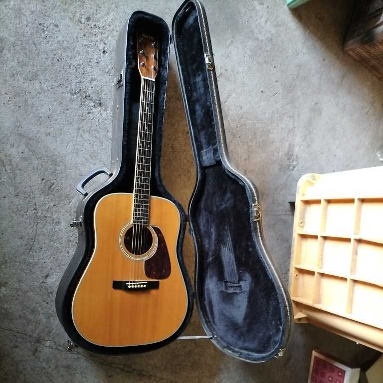 ☆Morris M-50 ハカランダ 単板アコースティックギター ハードケース ...