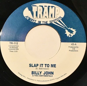 [試聴]激レアFUNK45sリイシュー　Slap It To Me // Billy John & The Continentals / Po' Boy [EP]ファンク グルーヴJAZZMANジャズDOPE 7