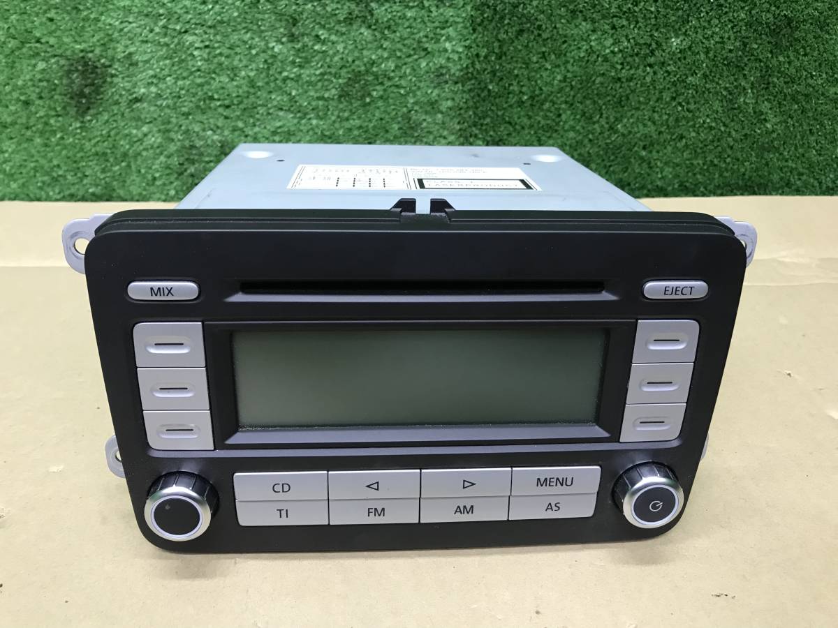 新車外し!VW フォルクスワーゲン 純正 CD デッキ RCD300・ゴルフ 5-