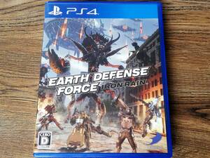 【即決&動作確認済】 EARTH DEFENSE FORCE : IRON RAIN / 地球防衛軍シリーズ / 3Dアクションシューティング / EDF / PS4ソフト