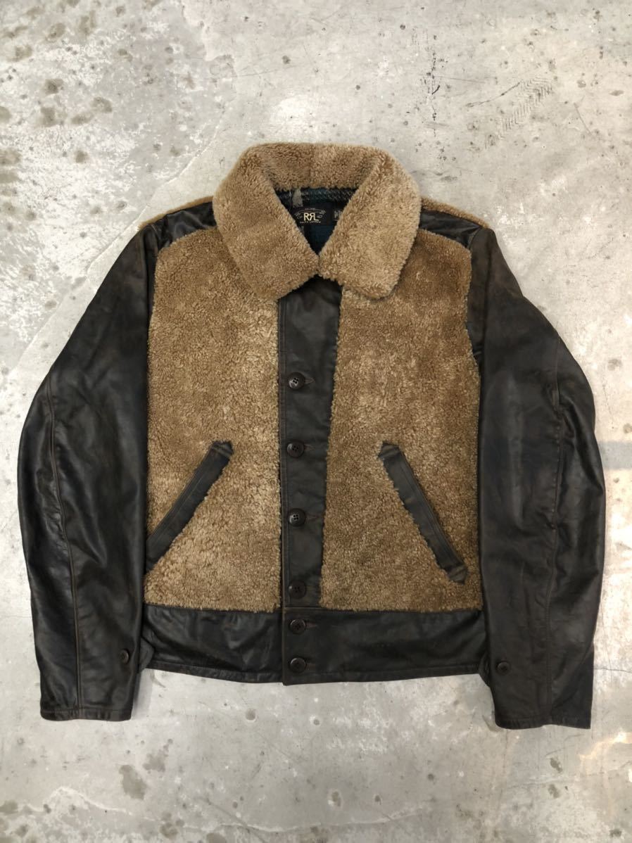 超希少‼︎】90s Ralph ダブル ライダース レザージャケット ジャケット