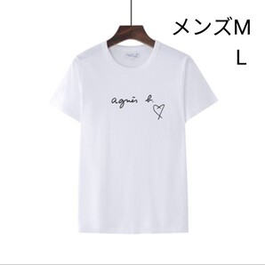 agnes b. プリントTシャツ メンズM/L