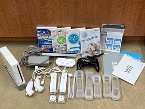 【即決送料無料】Nintendo wii RVL-001本体,リモコン、ソフトセット