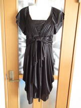 ★美品★　Dellise Noir　フォーマル　ドレス　ワンピース　レディース　9ARサイズ　BLACK　FD6175_画像1