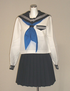 B9*[ new goods ]. high school uniform * winter sailor suit set IMM( large size )