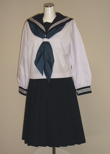 *B8[ new goods ]* Fuji yacht summer sailor suit set ( long sleeve ) large size GSL28L
