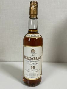 【古酒・未開栓】MACALLAN マッカラン 10年 旧ボトル 700ml 40%