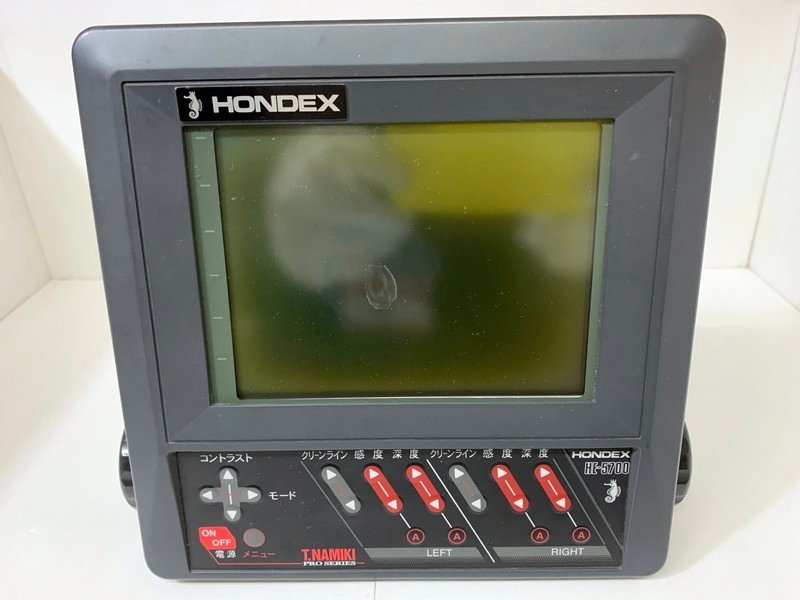 秋セール HONDEX ホンデックス 魚探 HE-5700 T.Namiki フルセット