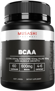 MUSASHI /ムサシ/カプセル /BCAA/600mg x60/ アミノ酸/ロイシン/イソロイシン/バリン