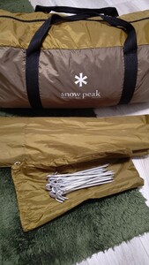 スノーピーク snow peak テント