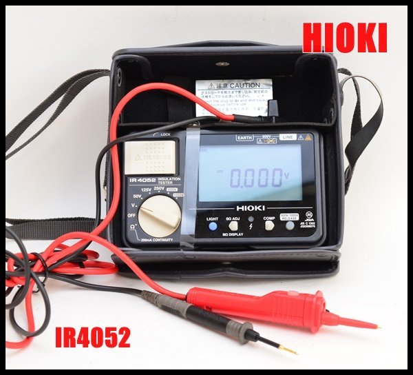 入園入学祝い HIOKI 絶縁抵抗計ワイヤレスセット IR4052-91 1台 品番