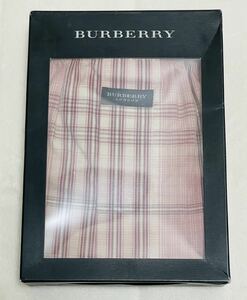 [97]希少！ラッピング袋無料★即決！新品未使用◆ バーバリー Burberry トランクス スモーキーピンク チェック M 箱付 生産終了限定品