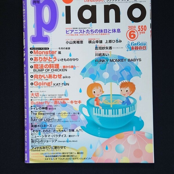 月刊ピアノ1999年 5,6,7,8,11月号