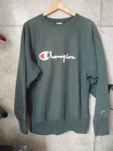 【レア】90s USA champion チャンピオン リバースウィーブ REVERSE WEAVE スクリプトロゴスウェットシャツ ビンテージ ヴィンテージ