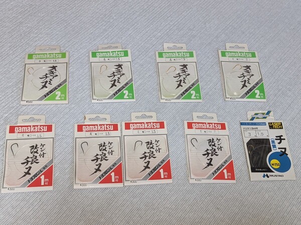 【5】 がまかつ クロダイ チヌ 釣り針 サイズ各種9点セット Gamakatsu つり具