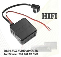 a659 Bluetooth Ver5.0 aux受信機オーディオレシーバーアダプタ Hi-Fi対応 パイオニアIPバス 11Pin pioneer_画像2