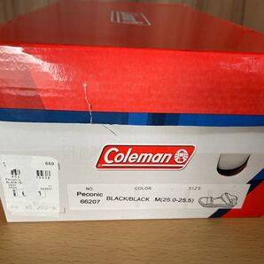 Coleman コールマン PECONIC メンズスポーツサンダル(ペコニック) ブラック Mサイズ 25〜25.5センチ