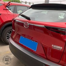 マツダ CX30 リア テールゲート トランク ドア カバー ステッカー ABSクローム 外装 カスタム パーツ_画像2