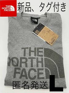THE NORTH FACE ザ・ノース・フェイス NT32143 メンズ 半袖 Tシャツ カットソー ミックスグレー　サイズ　Ｌ