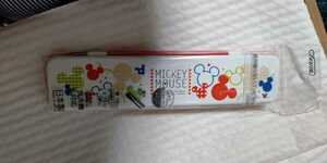  Disney Mickey & minnie combination set new goods * unopened * prompt decision spoon & chopsticks 