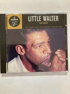 【ブルース】リトル・ウォルター（LITTLE WALTER)「HIS BEST(THE CHESS 50th ANNIVERSARY COLLECTION)」中古CD、USオリジナル初盤、BL-1157