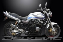 DELKEVIC スリップオンステンレスマフラー★HONDA CB400SF HYPER VTEC NC39 1999-2001 200mm KIT02D7_画像3