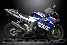 DELKEVIC スリップオンステンレスマフラー★SUZUKI GSXR1000 K3-K4 2003-2004 200mm KIT02C2_画像3