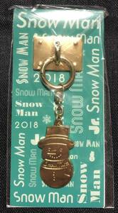 未開封 Snow Man ジャニーズJr.祭り 2018 スマホリング キーホルダー