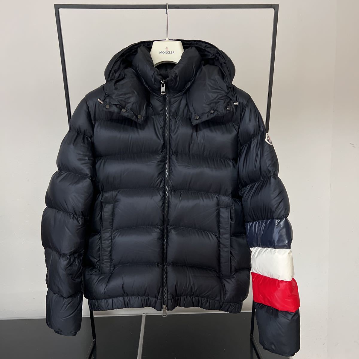 MONCLER ダウンジャケットBLIER ネイビー サイズ2 《新品》-