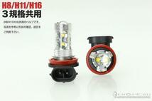 ステップワゴン RG1・2・3・4 50w LEDフォグ(H8・H11・H16)12V・24V 送料無料_画像3