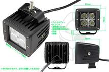 16W コンパクト キューブランプ スポット 高輝度Cree LED_画像3