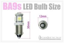 LED BA9s(G14) 5smd BENZ ベンツ ＳクラスW140 LEDバルブ（送料無料）_画像2