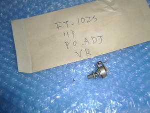 FT-102S P O ADJ volume Yaesu transceiver disassembly parts postage included 