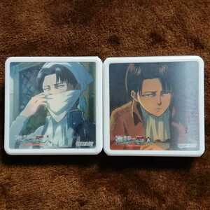 ◎未開封◎ ローソン限定 進撃の巨人 ミニケース3 リヴァイ ／ Levi 進撃の巨人×ローソンキャンペーン 2014 