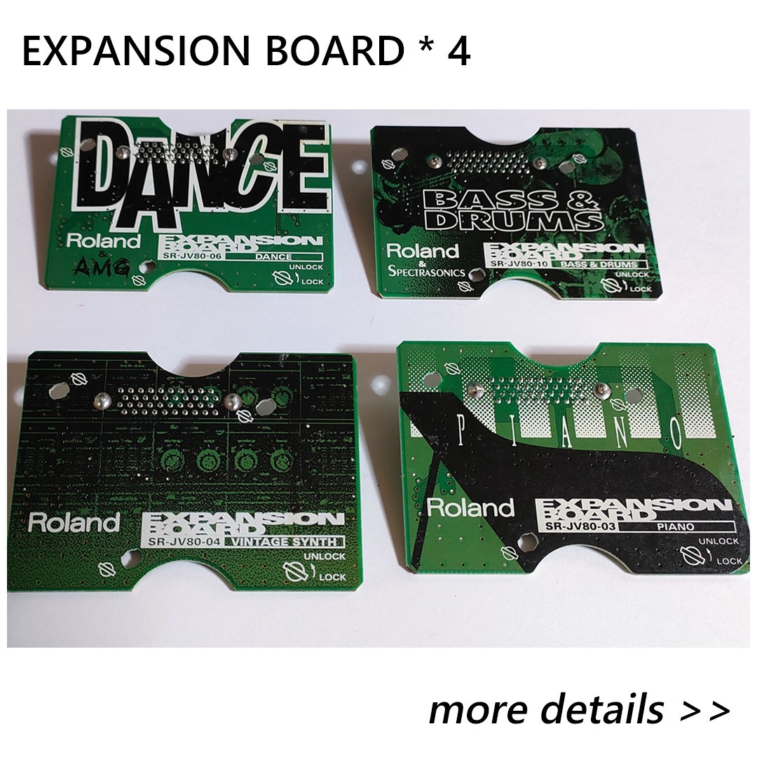 Roland EXPANSION BOARD x 4枚 セット売り kccconline.org