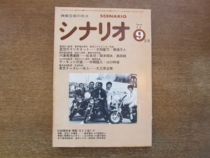 2109ND●シナリオ 1977.9●「星空のマリオネット」大和屋竺/「六連発愚連隊」松本功 関本郁夫 高田純/「東京チャタレー夫人」大工原正泰