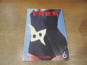 2204ND●芸術新潮 1977.6●特集 アクセサリーの冒険/現代日本美術展の入選・落選/未発表の古賀春江 スケッチブック/洲之内徹/名歌名筆抄