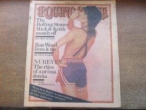 2108MK●洋雑誌「Rolling Stone ローリングストーン」251/1977.11.3●ロン・ウッド/ローリング・ストーンズ/ルドルフ・ヌレエフ