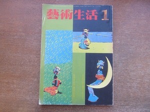 2204ND●芸術生活 341/1978.1●特集 パロディの美学：エロとメル・ラモスの近作より/林静一/土方巽×白石かずこ/錦絵「すごろく」/望月美佐