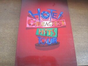 2205MK●コンサートパンフレット「布袋寅泰 HOTEI GREATEST HITS TOUR」1999●ツアーパンフ/大判/約39cm×26cm